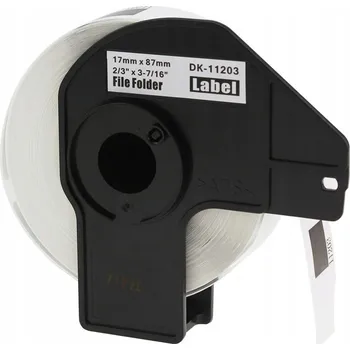 Speciální papír SAMOLEPICÍ ŠTÍTKY DK-11203 17x87 mm PRO BROTHER