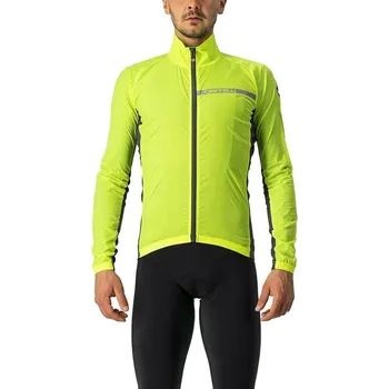 Sport Bunda Castelli Bunda Castelli Squadra Stretch 4521511 pánská yellow fluo/dark grey XL XL