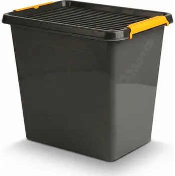 Úložný box Úložná dóza s víkem MOXOM SOLID STORE 30 l šedá