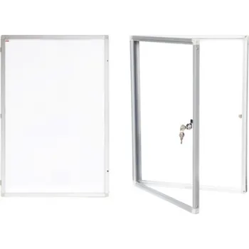 Kancelářský nábytek Vitrína Arta vertikální vnitřní - 90 x 120 / magnetická lakovaná