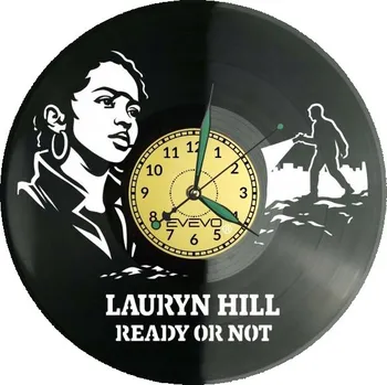 Hodiny Nástěnné hodiny Evevo černé 30 cm