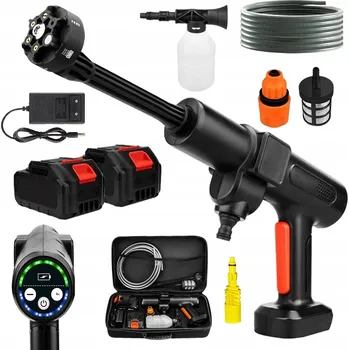 Vysokotlaký čistič Akumulátorová tlaková myčka Bedee, 200 bar, 3500 W