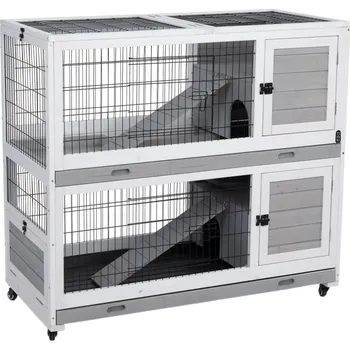 TIAKI výběh pro králíky pro vnitřní použití 116x 54x 107cm pro malá zvířata