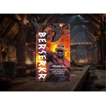 Sušené maso BERSERKR® Sušené hovězí maso / jerky VALHALLA - Barbecue Berserker®, Barva: Vícebarevná