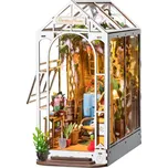 RoboTime - LED Zarážka na knihy Garden house 3D puzzle 2xAAA