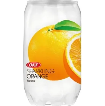 Limonáda OKF Sparkling Orange Drink 350 ml - 1x 350ml