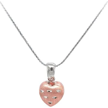 Přívěsek Přívěsek Srdce z Kombinovaného Zlata 7151060