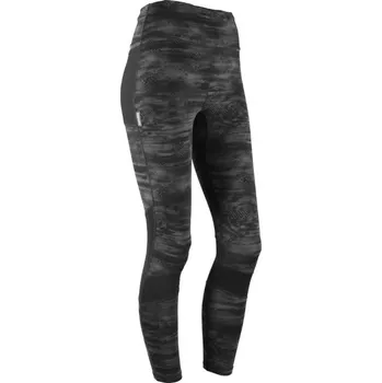 Běžecké oblečení Kalhoty Bagheera Gloss Tights 87232 dámské black/grey L