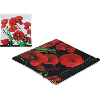 Peněženka Carmani Taštička-Organizér na drobnosi a mince Vlčí mák (CARMANI) - 12x12,5 cm