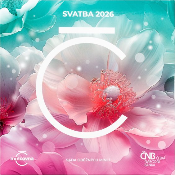 Sada oběžných mincí 2026 Svatba stand