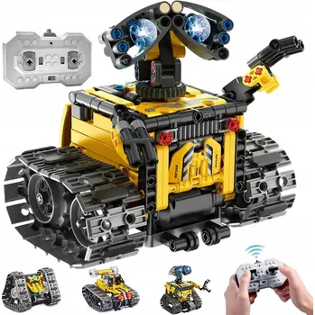 ostatní stavebnice STAVEBNICE ROBOT 4V1 DÁLKOVĚ OVLÁDANÝ PROGRAMOVATELNÝ + LED 560DÍLŮ