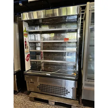 Chladicí vitrína s noční roletou NordCap 135x71x196cm