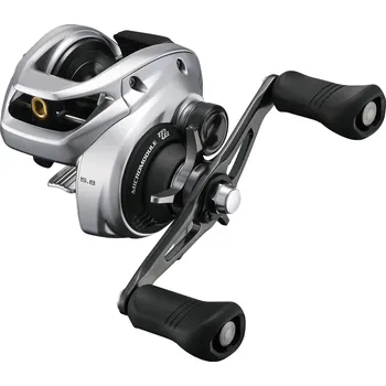 SHIMANO Castingový naviják na rybolov na velkou nástrahu Tranx B 301 klička vlevo