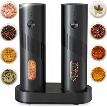 Kuchyňský mlýnek Elektrický mlýnek AZENO plast 70 g černý