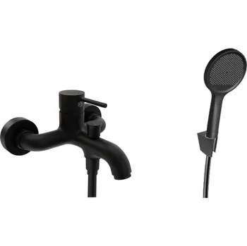 kielle Oudee - Vanová baterie s příslušenstvím EcoSpare, matná černá 10302SN44