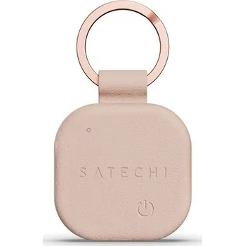 Náhradní kryt pro mobilní telefon Kryt Locator kompatibilní s Apple Find My Satechi Tvar klíčenky z veganské kůže St-Lkcfr Desert Rose