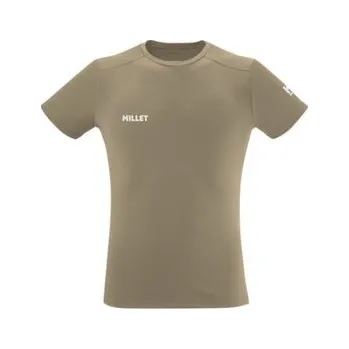 Pánské termoprádlo Millet FUSION TS SS Men DORITE/DORITE hnědá XL