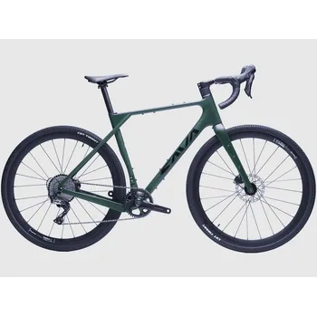 Silniční kolo SAVA Kolo gravel Sava Grus 4.0 2XL ZELENÁ|ŠEDÁ