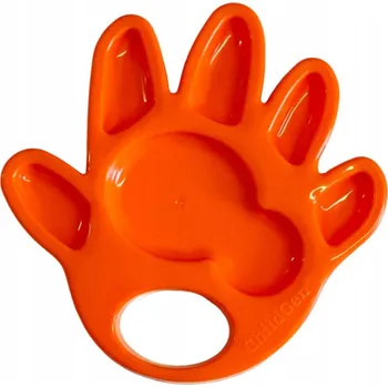 Obraz Paleta na barvy na prsty ve tvaru dlaně ChildGen