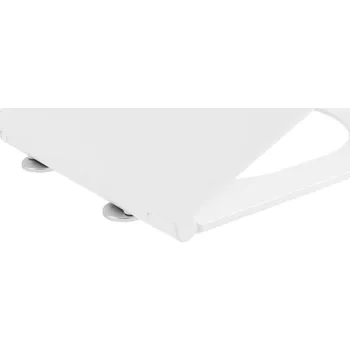 WC sedátko, SLIM, Soft Close, Easy Take, bílé GLANZ