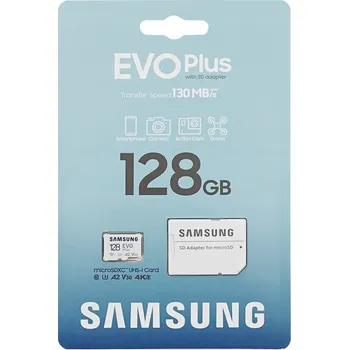 Paměťová karta Paměťová karta Samsung Micro SDHC 128GB Class 10 + adapter