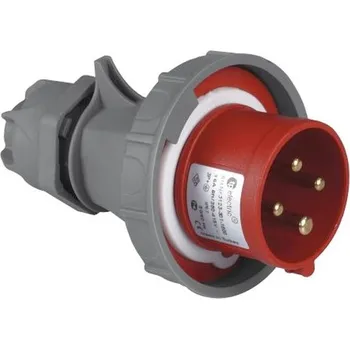 Elektrická zásuvka TP Electric 3027-301-1600 Spojovací vidlice, Quick Connect 4x32A / IP67 (TP Electric 3027-301-1600)