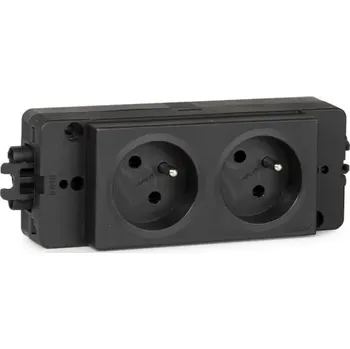 Dílenský stůl Zásuvka se 2 zástrčkami typu E FR ("francouzská")