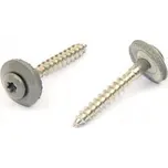 Klemp.šroub + EPDM, RAL 7037 4,5 x 45 A2 - prům.podl.15mm, TX20, prachová š