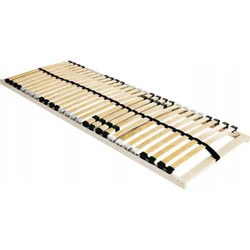 Postelový rošt Rošt do postele hnědý 120 x 190 cm Masivní bukové dřevo