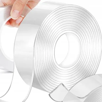 Lepicí páska Nano oboustranná páska 5 m opakovaně použitelná průhledná