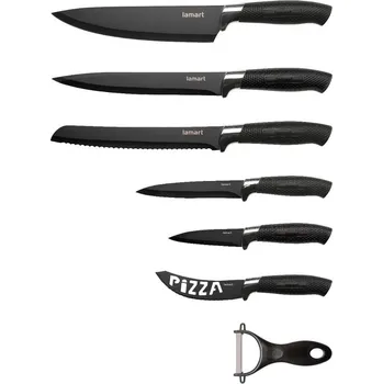 Kuchyňský nůž Lamart LT2179 7dílná sada nožů a škrabky KUTR 42008445