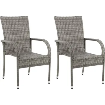 BestBerg Hayti BBRF-1778BL 2 ks, šedá