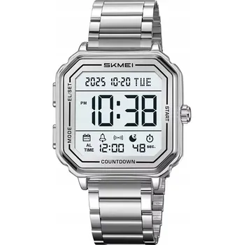 Hodinky Pánské hodinky SKMEI skm.125591b.mn elektronické s náramkem, stopky a alarm
