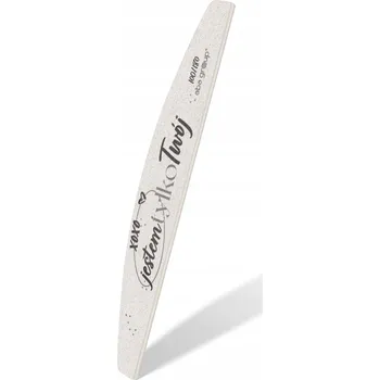 Pilník na nehty 100/180 Manikúra Půlměsíc Standard Fólie Aba Group