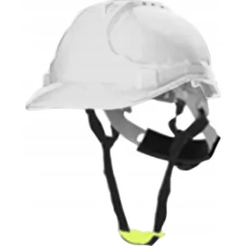 Pracovní přilba OCHRANNÁ PŘILBA PRACOVNÍ HELMA OCHRANA HLAVY BOZP BÍLÁ STAVEBNÍ GUNNAR