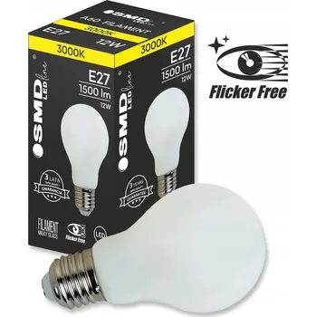 Žárovka ŽÁROVKA SMD LEDline E27 FILAMENT 12W A60 TEPLÁ BÍLÁ
