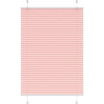 Roleta Roleta plisé růžová 85x150 cm Šířka látky 84,4 cm
