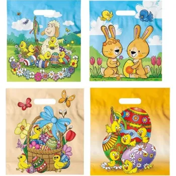 Dárková taška Velikonoční tašky - M / 29,5 x 32 x 8 cm / mix motivů