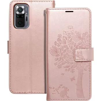 Pouzdro na mobilní telefon Flipové pouzdro MobilPouzdra.cz pro Xiaomi Redmi Note 10 Pro Max, růžové