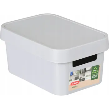 Úložný box Krabice s víkem Curver Infinity 4,5 l šedý