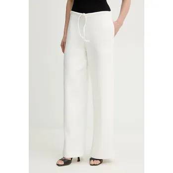 Trussardi tepláky ženské bavlněné P8096000022N béžová 01X, vel. M