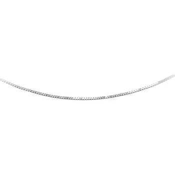 Řetízek Řetízek Cube - Kostka z Bílého Zlata 7090824