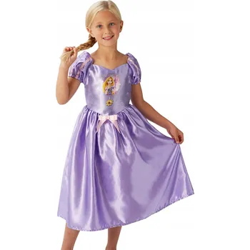 Karnevalový kostým KOSTÝM ŠATY PRINCEZNA RAPUNZEL FIALOVÁ 104-110
