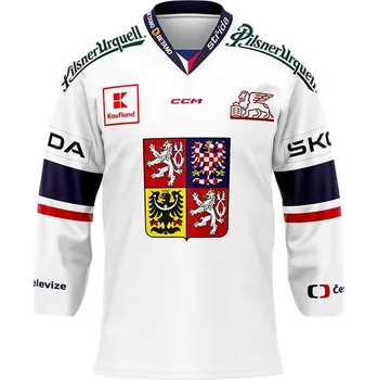Hokejový dres CCM Czech Republic EHT White Senior XXL