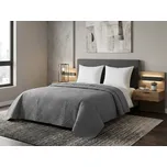 Přehoz na postel CALDERA, šedý 170 x 210 cm
