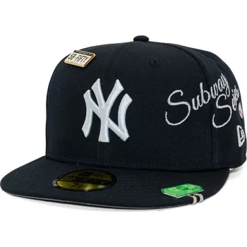 Kšiltovka Kšiltovka New Era - MLB IMAGE DROP - Subway Series 59FIFTY - NY Yankees - Navy velikosti fitted caps 7 5/8 (60.6 cm)