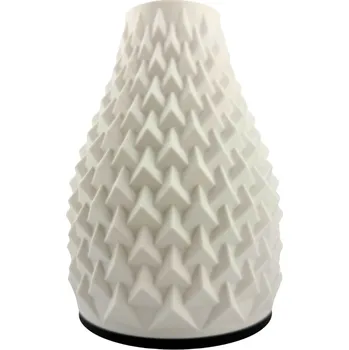 Lampička PINN designová stolní lampa E27 LED 3D tisk prémiová bílá černá