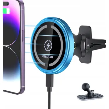 OHLPRO Magnetický držák do auta MagSafe s nabíječkou pro iPhone 16-12