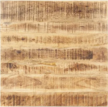 Stolní deska masivní mangovníkové dřevo 25–27 mm 60 x 60 cm - 8719883793689