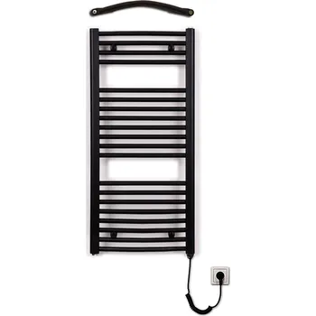 Radiátor Koupelnový radiátor elektrický Thermal KDO-E 450/ 960 - 300W, pravý - černý mat